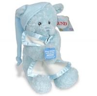 Gund NIGHTY NIGHT Bear Musical Plush Baby Lovey #58000 / 1
